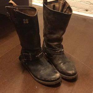 FREEBIRD BY STEVEN CROSBY STUDDED BOOTS